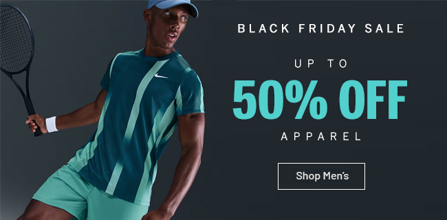 Shop Men's Apparel on sale!