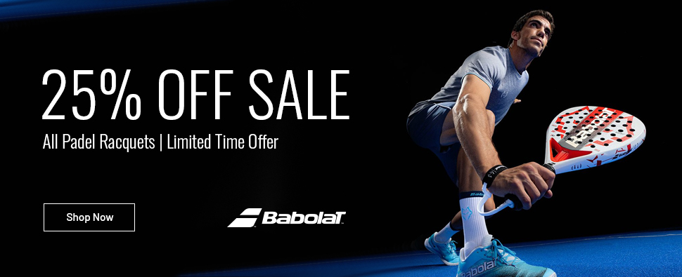 Shop Babolat Padel Paddles! Shop Babolat Padel Paddles!