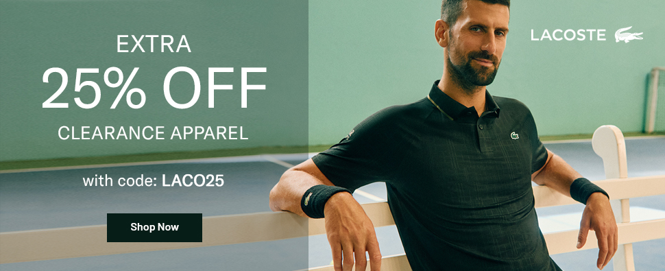 Shop Lacoste Apparel on Sale! Shop Lacoste Apparel on Sale!