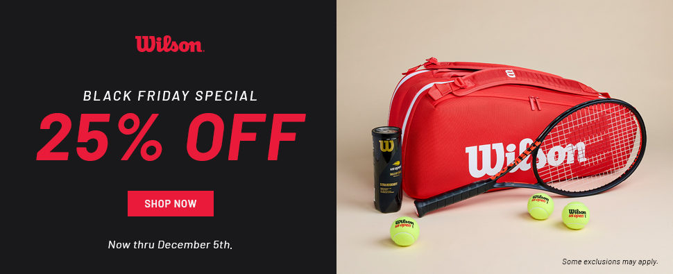 Shop Wilson Black Friday and Cyber Monday Deals!