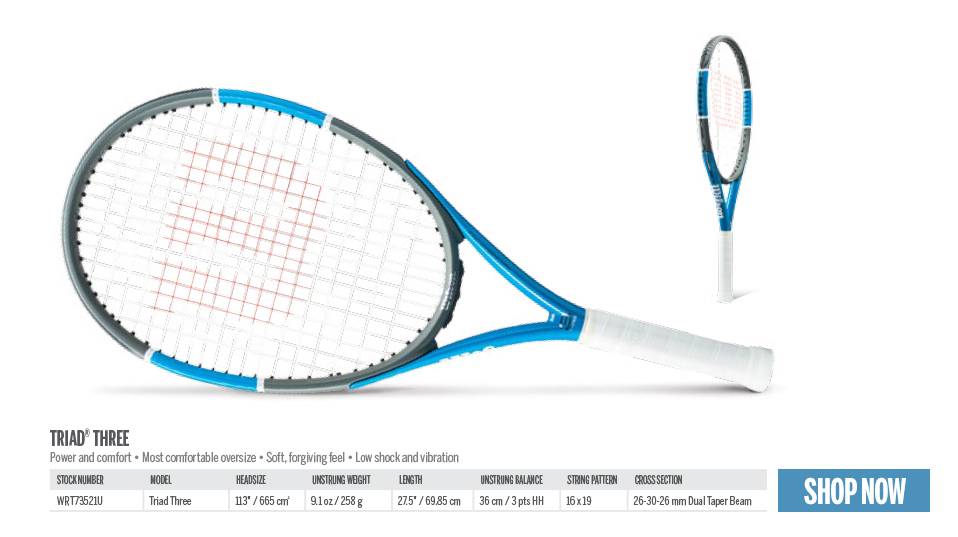 Wilson Triad Tennis Racquets | Tennis Plaza