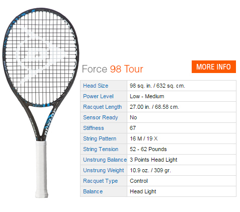 Dunlop Force Tennis Rackets | Tennis
