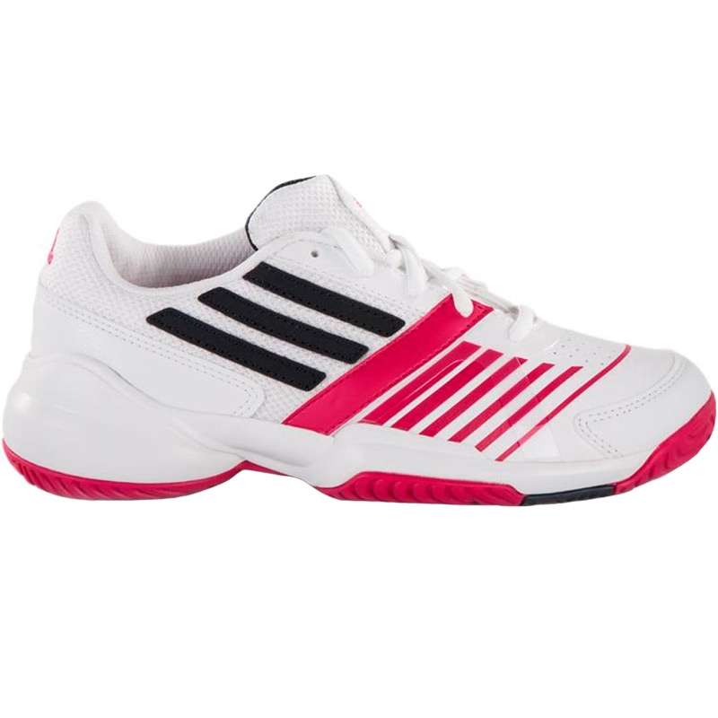Adidas Galaxy Elite 3 Tennis Junior Shoe White/pink