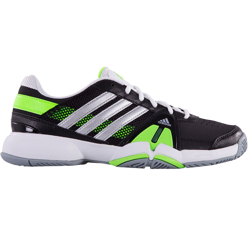 Adidas Barricade Team 3 Men's Tennis Shoe Black/silver/green