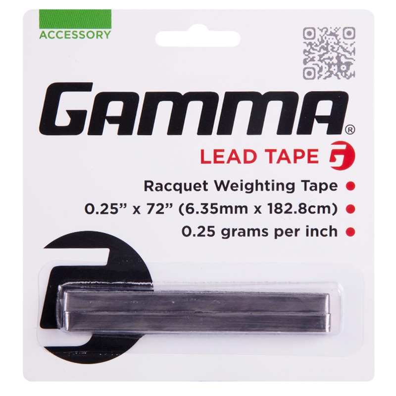 Gamma Lead Racquet Weighting Tape .