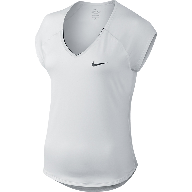 Nike Pure Women's Tennis Top White
