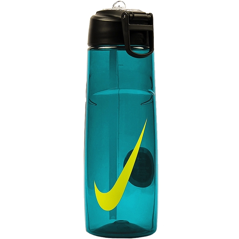 Nike Flow Swoosh Water Bottle 24Oz Teal/volt