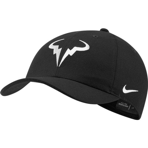Nike Rafa Aerobill H86 Tennis Hat Black/white