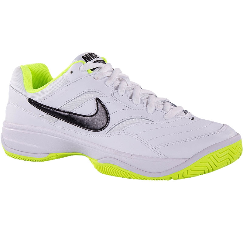 Nike Court Lite Men's Tennis Shoe White/volt