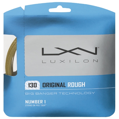 Luxilon Original Rough 130 Tennis String Set Natural