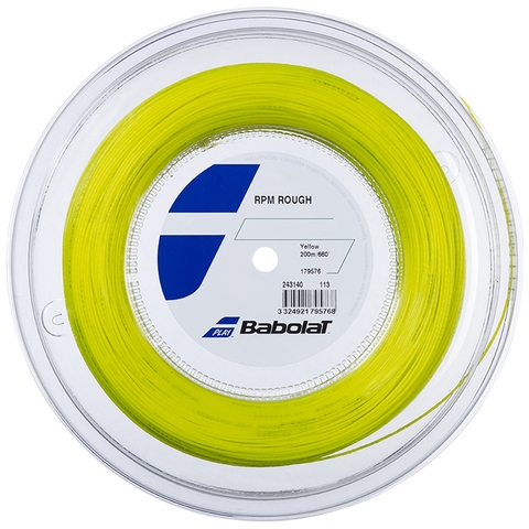 Babolat RPM Rough 16 Tennis String Reel Yellow