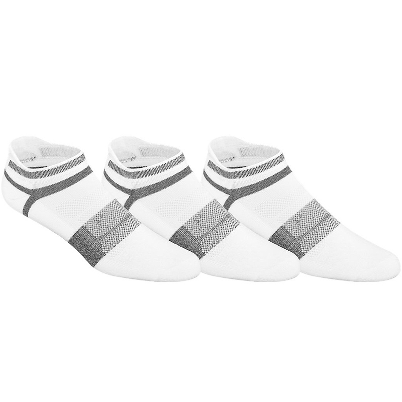Asics Quick Lyte Cushion Single Tab Men's Tennis Socks White/grey