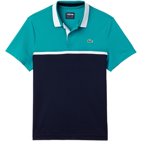 lacoste polo color block