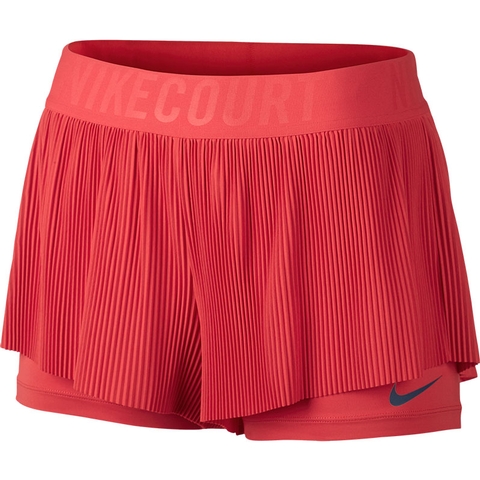 Nike Maria Court FLX Womens Tennis Skirt Red/navy