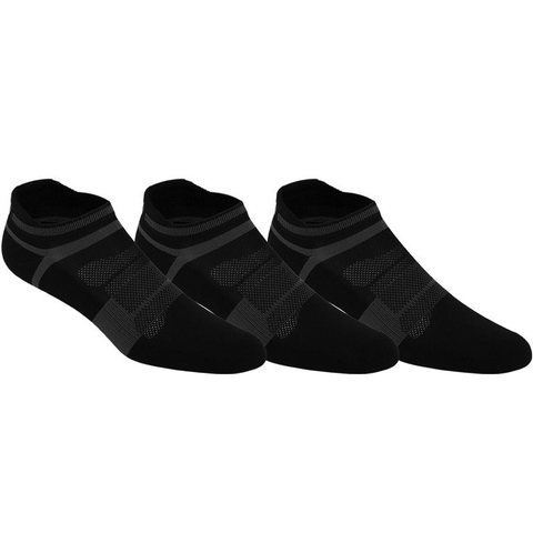 Asics Quick Lyte Cushion Single Tab Men's Tennis Socks Black/grey