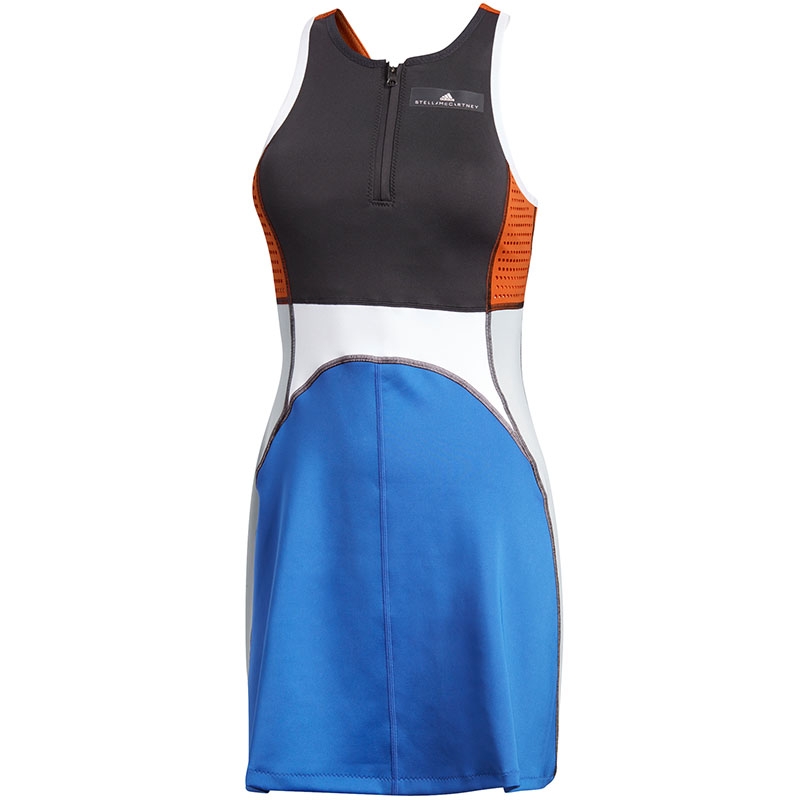 Adidas Stella McCartney Barricade Women's Tennis Dress Black/blue