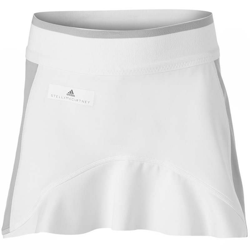 Adidas Stella McCartney Barricade Girl's Tennis Skirt White