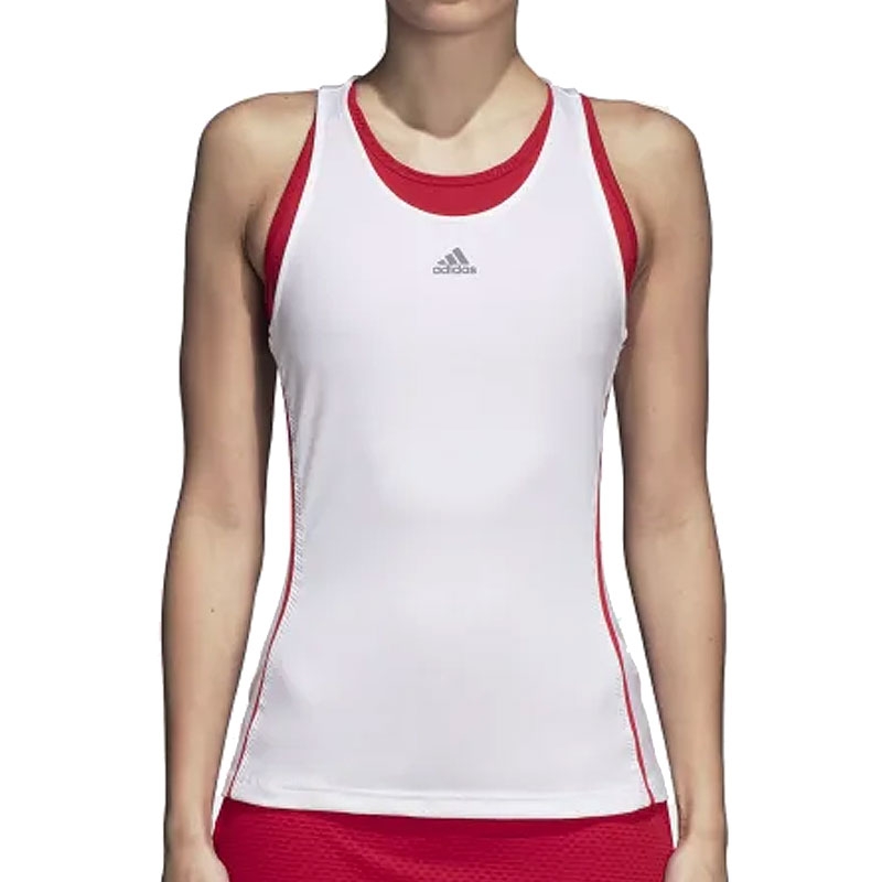 Adidas Barricade Women's Tennis Tank White/scarlet