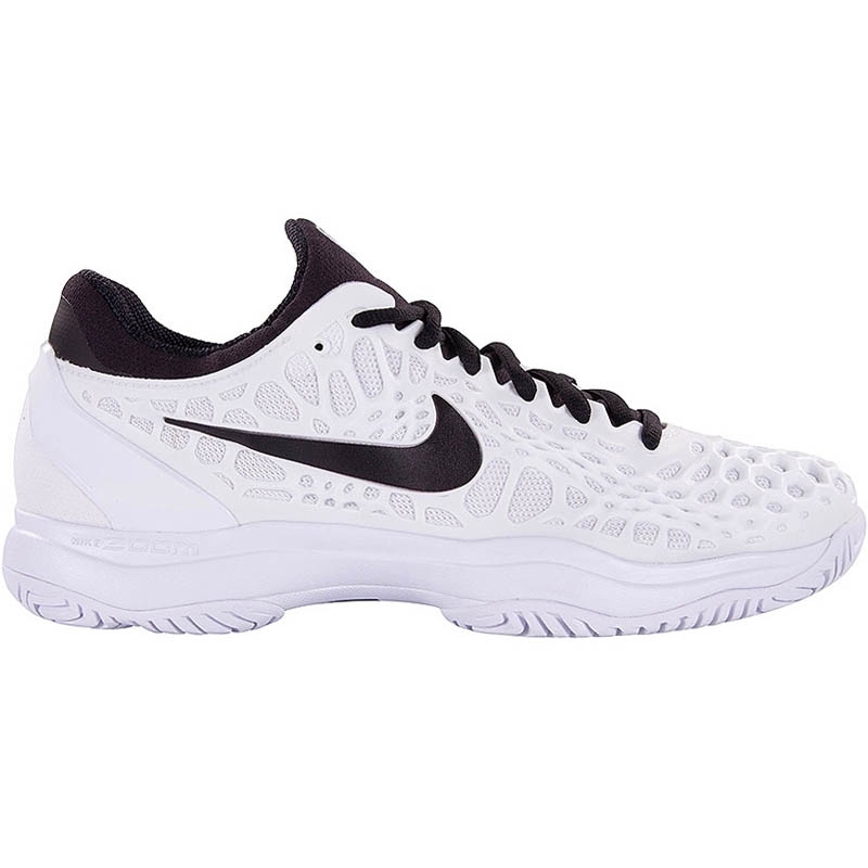 Nike Zoom Cage 3 Junior Tennis Shoe White/black