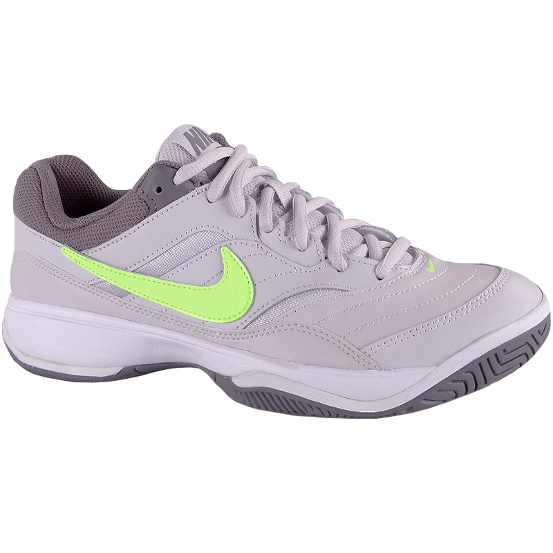 Nike Court Lite Women's Tennis Shoe Grey/volt