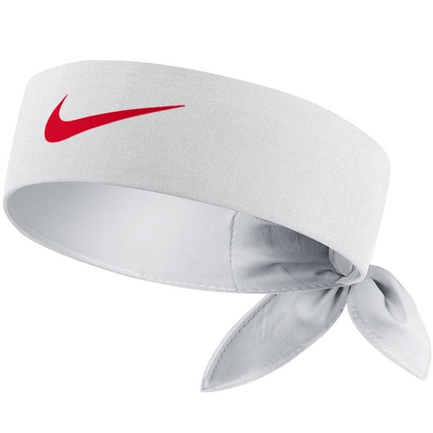 Nike Tennis Headband White/habanerored