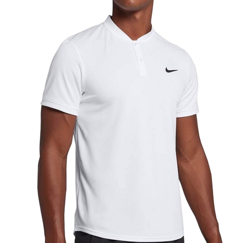 Nike Court Dry Men's Tennis Polo White/black