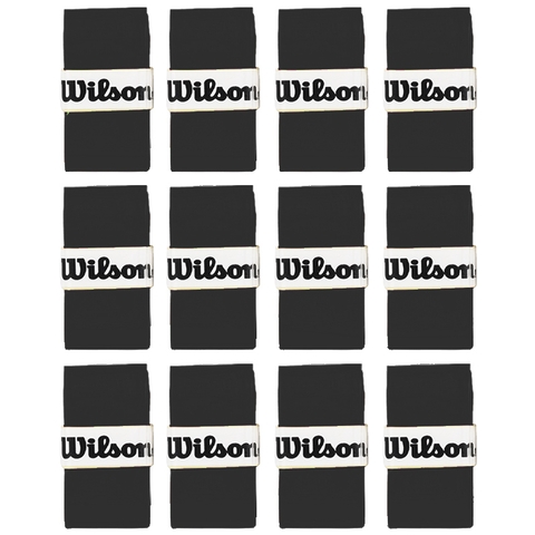 Wilson Pro Overgrip 12 Pack Black
