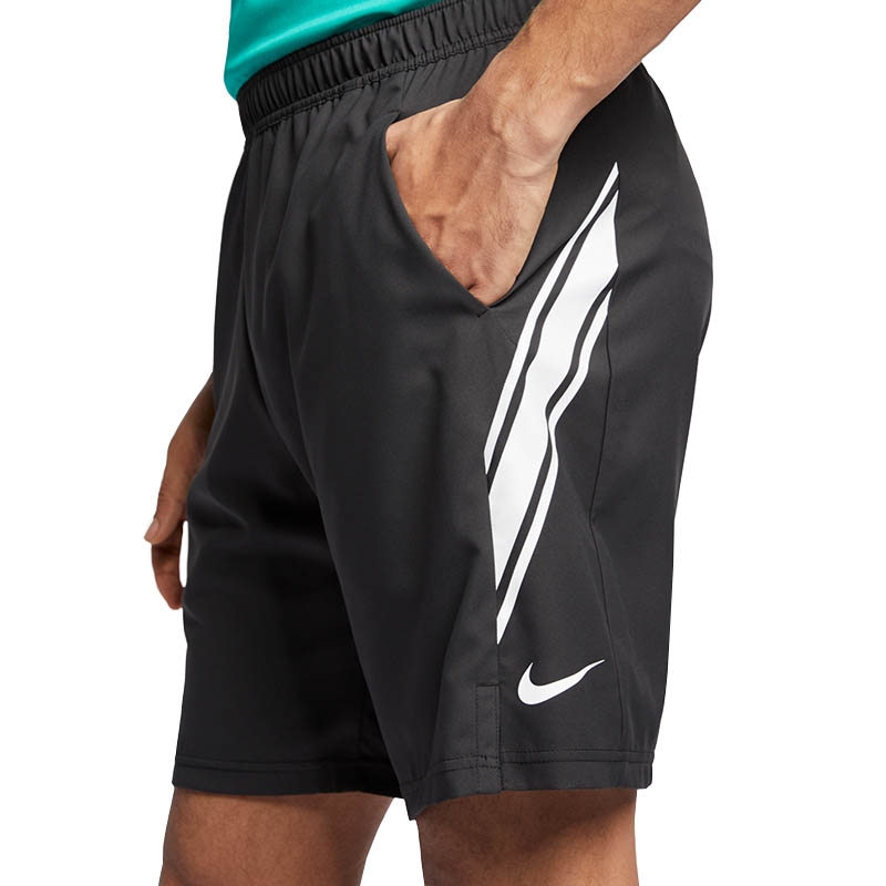 Nike Court Dry 9 Men's Tennis Short Black/white