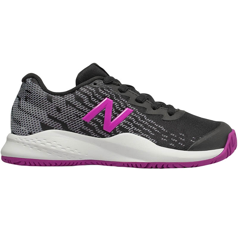 New Balance KC 996 M Junior Tennis Shoe Black/violet