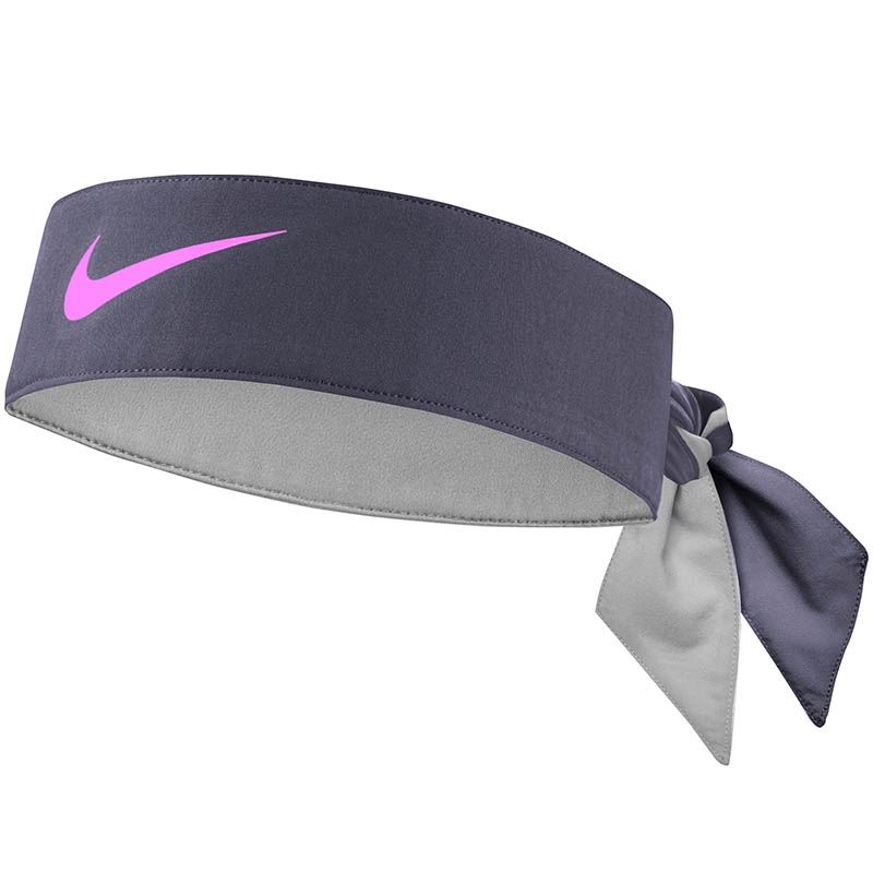 Nike Tennis Headband Thundergrey/fuchsia