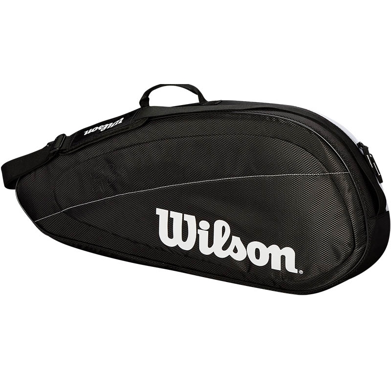 Wilson Federer Team 3 Pack Tennis Bag Black