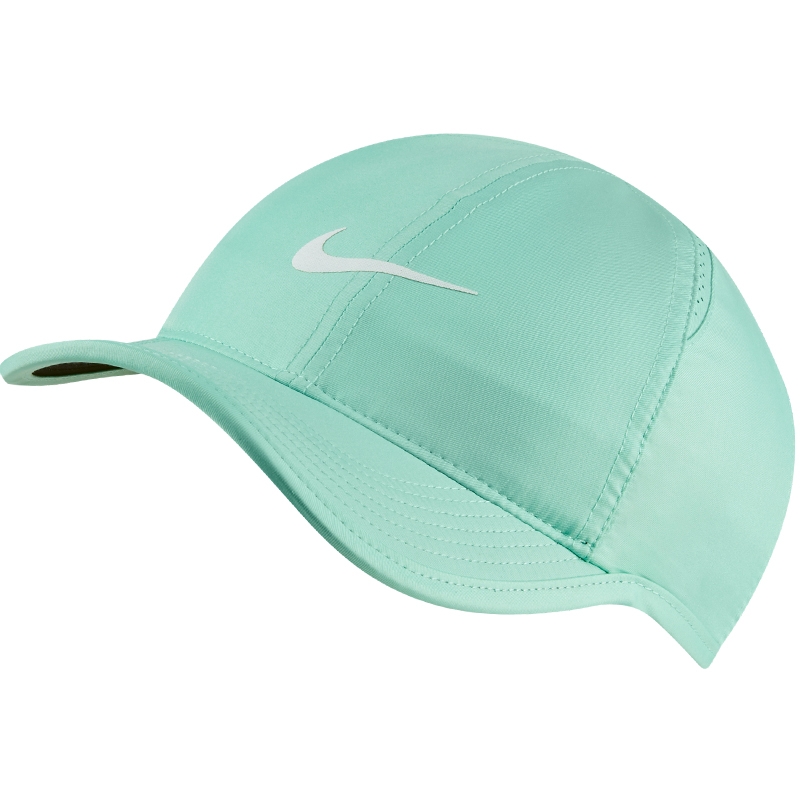 Nike Featherlight Youth Tennis Hat Emeraldrise/white