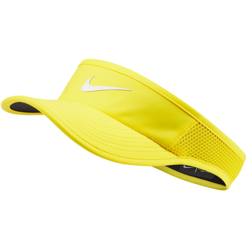 Nike Aerobill Featherlight Women's Tennis Visor Yellow