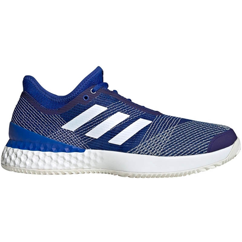Adidas Adizero Ubersonic 3 Clay Men #39 s Tennis Shoe Blue/white