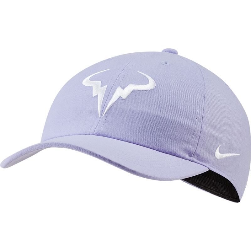 Nike Rafa Aerobill H86 Tennis Hat Purple/white