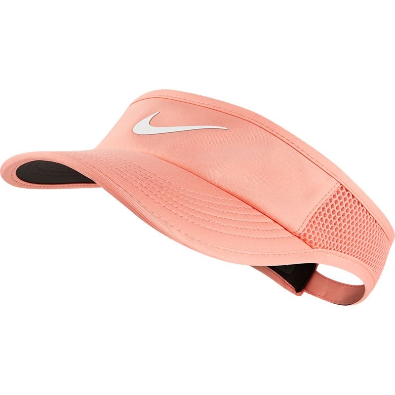 Nike Aerobill Featherlight Women's Tennis Visor Sunblush