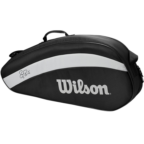 Wilson RF Team 3 Pack Tennis Bag Black