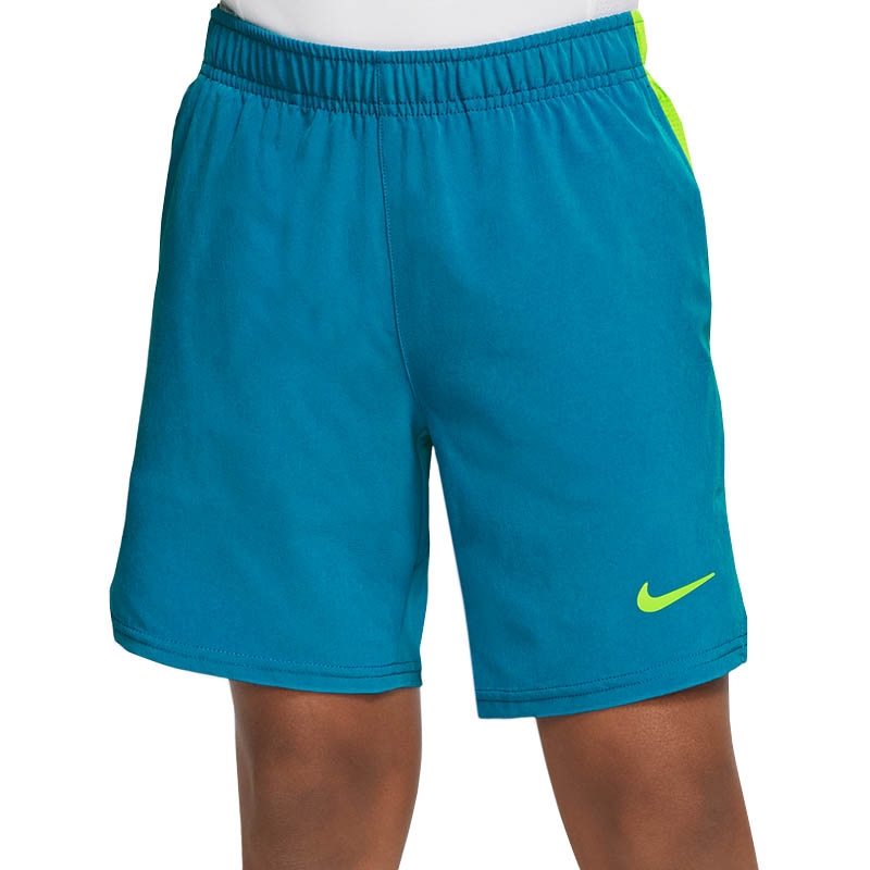 Nike Court Flex Ace Boys' Tennis Short Neoturquoise/volt