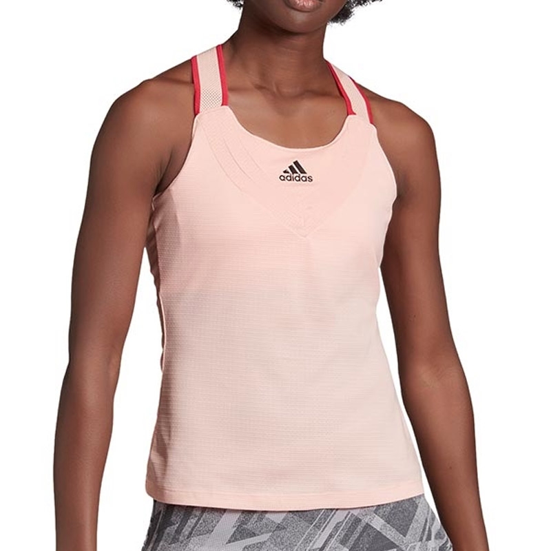 Adidas Heat Ready Y Women's Tennis Tank Coral