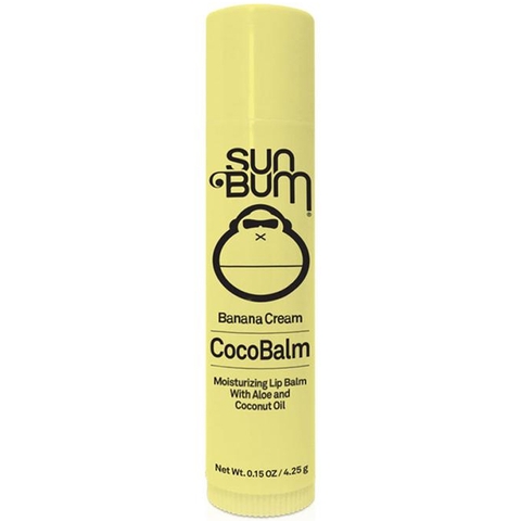 Sun Bum Cocobalm Moisturizing Lip Balm - Banana Cream .