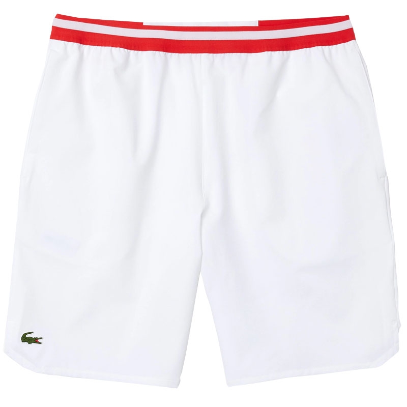 Lacoste Novak 7 Men's Tennis Short White/red