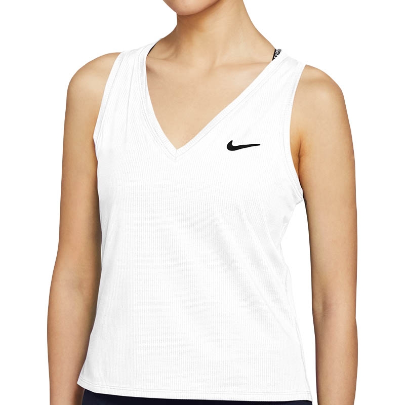 Nike Court Victory Women's Tennis Tank White/black