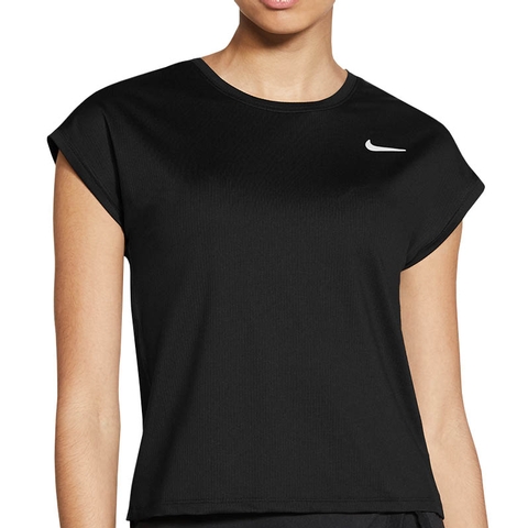 Nike Court Victory Women's Tennis Top Black/white