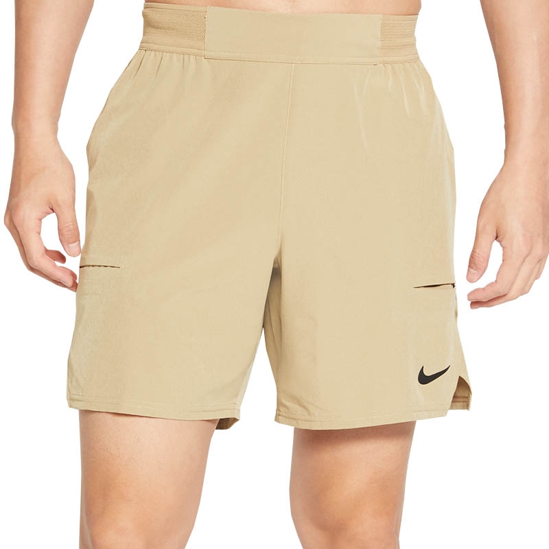 Nike Court Advantage 7 Men's Tennis Short Beige/black