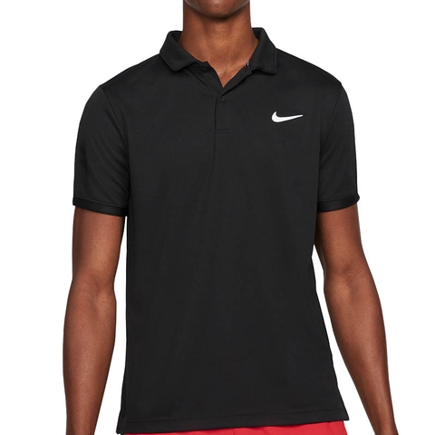 Nike Court Dry Victory Men's Tennis Polo Black/white