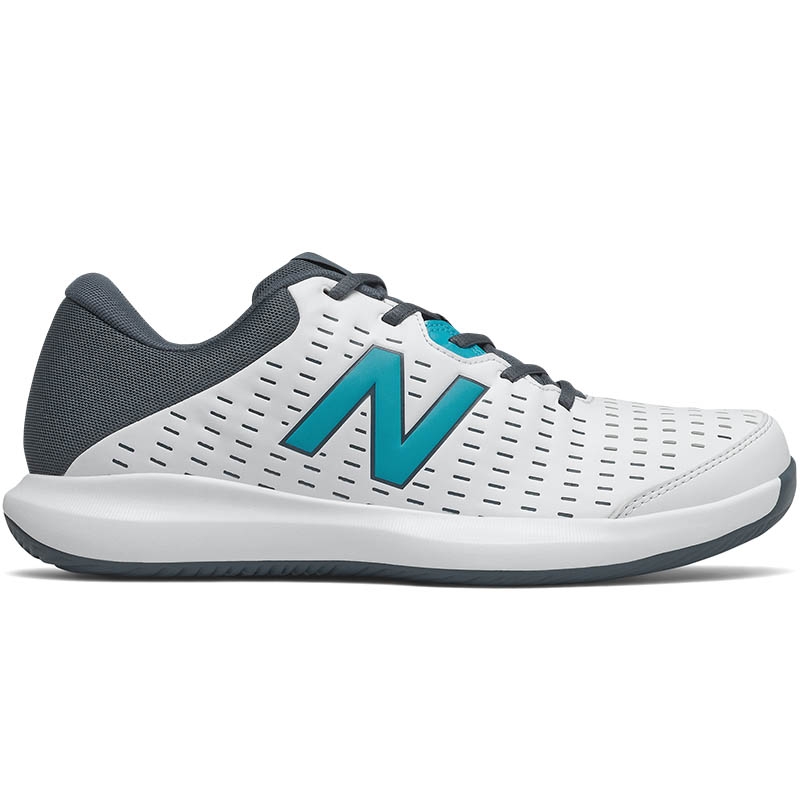 New Balance 696V4 D Men's Tennis Shoe White/blue