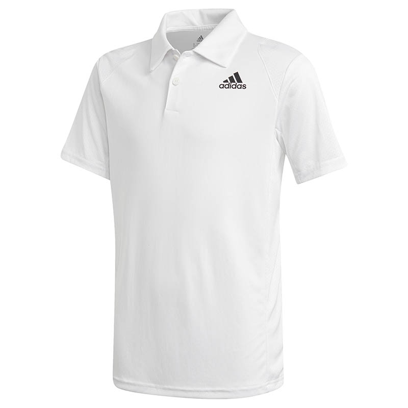 Adidas Club Boys' Tennis Polo White