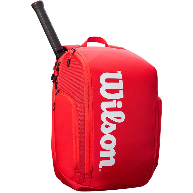 Wilson Super Tour Back Pack Tennis Bag Red
