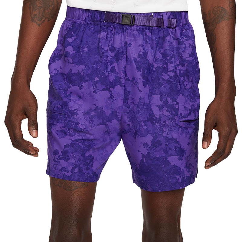 Nike Court Flex Slam Men's Tennis Short Purple/white