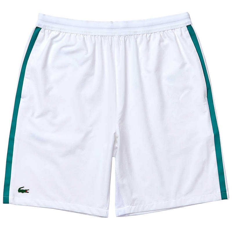 Lacoste Novak Men's Tennis Short White/green